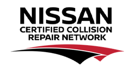 nissan certified collision network logo