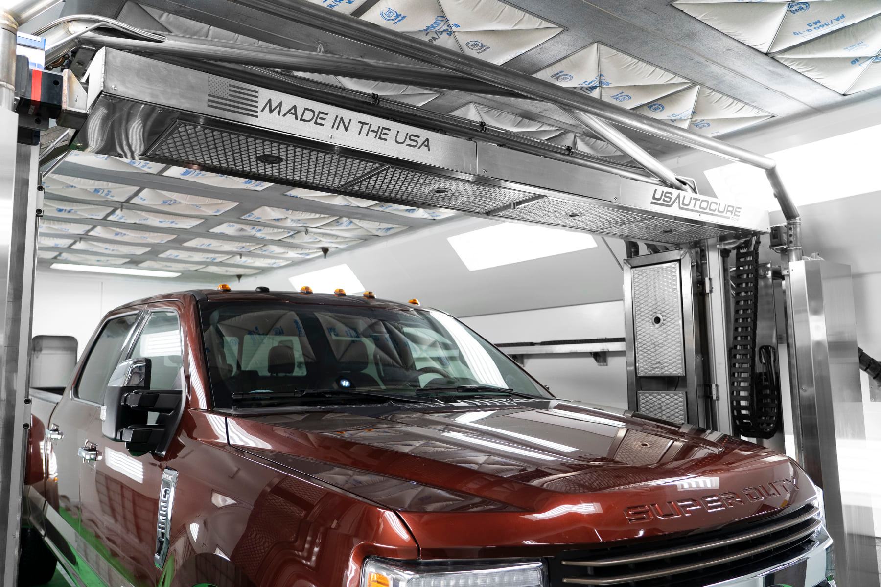 273221651_4849730581731353_8131841336933565422_n truck in paint booth