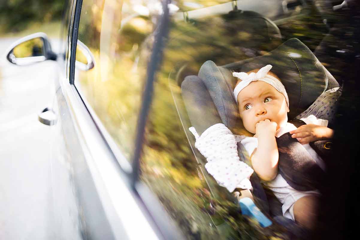Safe-Collision-Repair baby in certified repair car