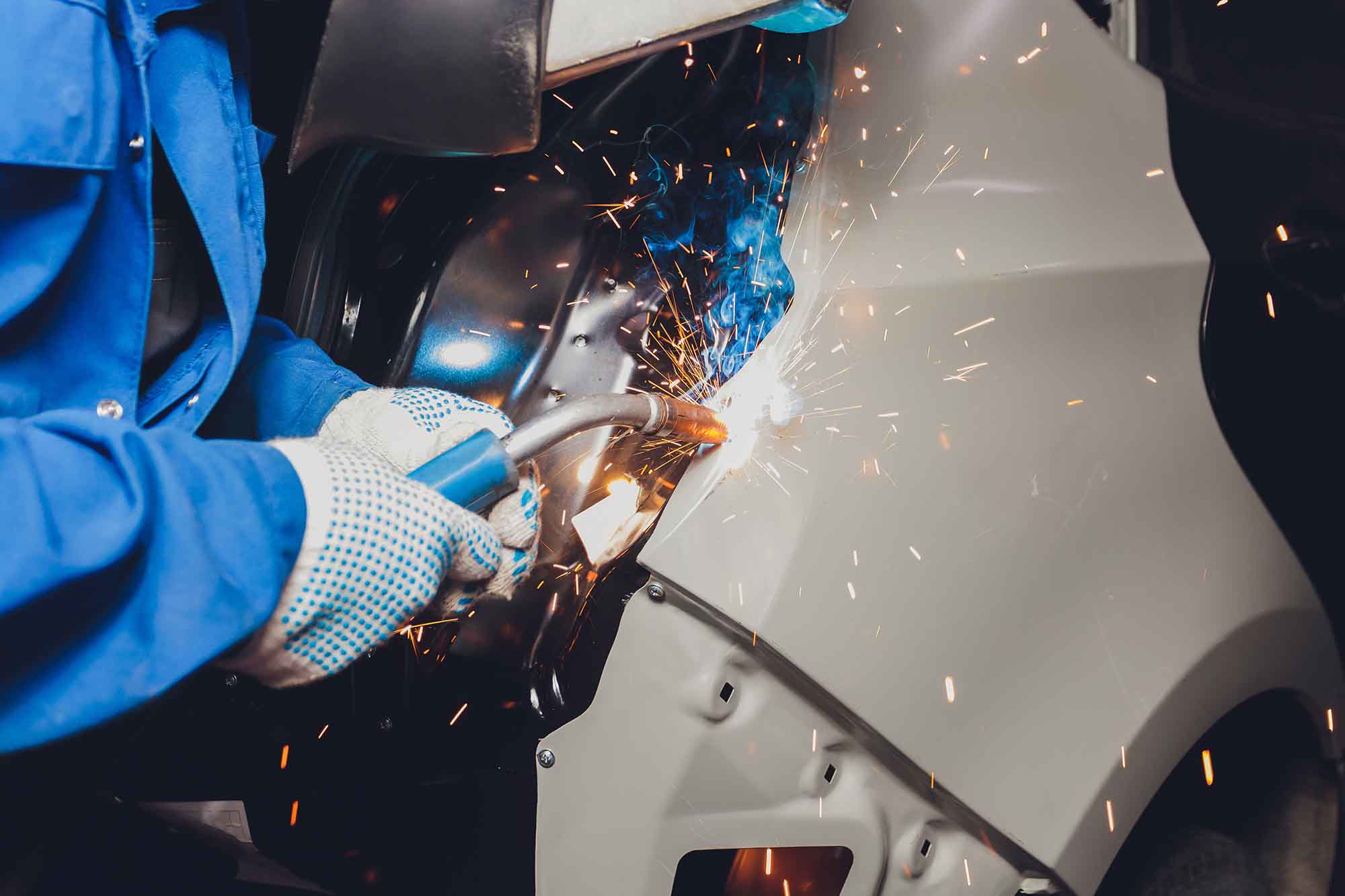 auto frame repair frame repair tech welding
